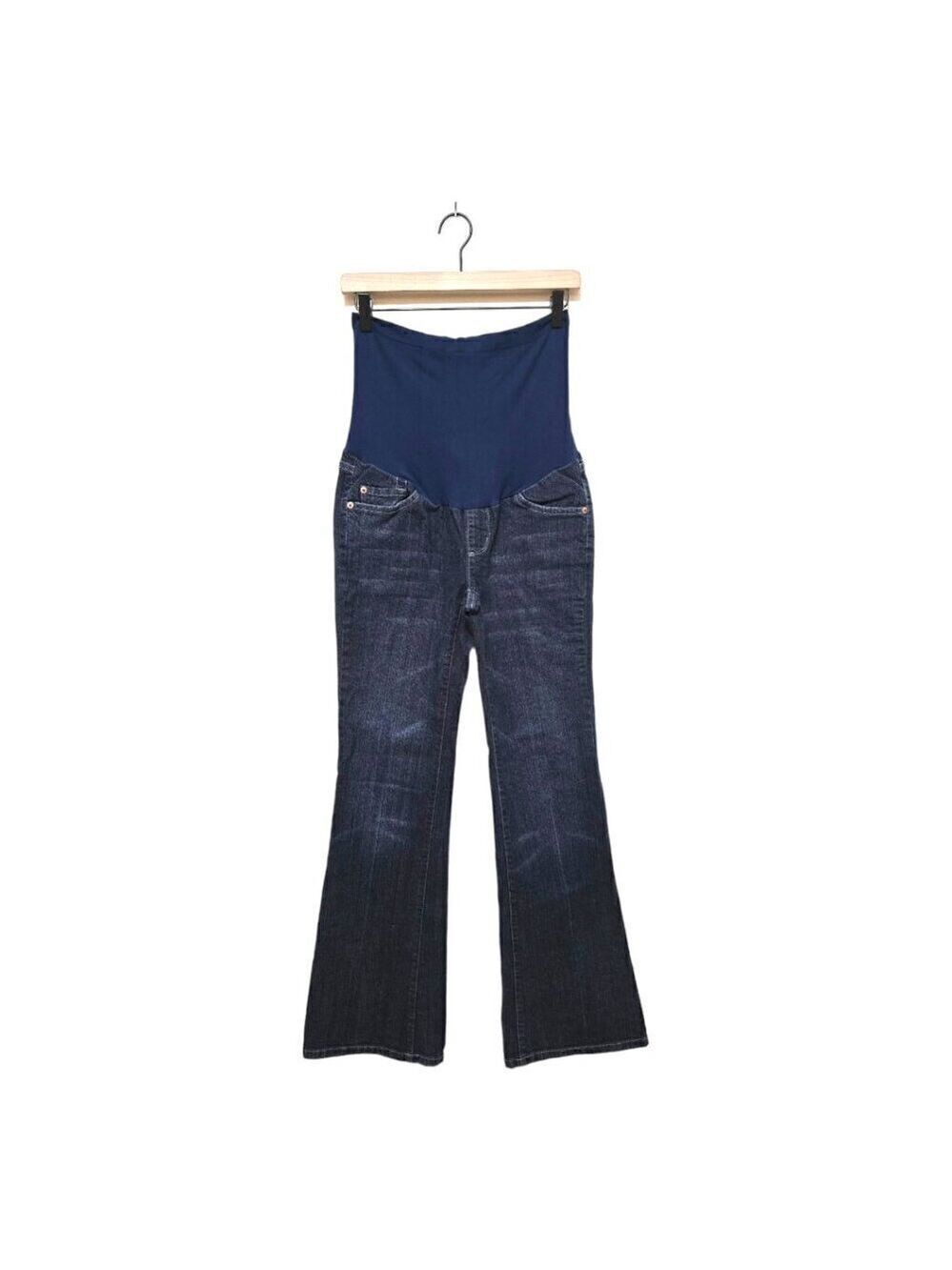 A Pea in the Pod Maternity Mid-Rise Boot Cut Jeans Sz XS